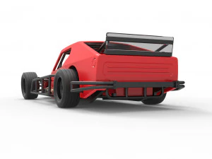 Asphalt Modified stock car Version 2 Scale 1 to 25 3D Print Model