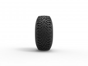 Offroad tire 126 Scale 1 to 25 Modèles 3D en vedette
