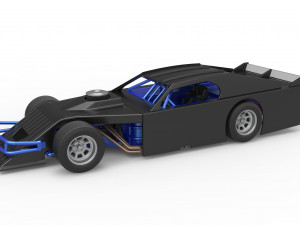 Asphalt Modified stock car Version 3 Scale 1 to 25 3D Print Model