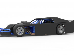 Asphalt Modified stock car Version 3 Scale 1 to 25 Modèles 3D en vedette