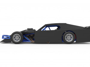 Asphalt Modified stock car Version 3 Scale 1 to 25 Modèles 3D en vedette