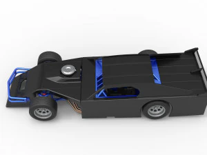 Asphalt Modified stock car Version 3 Scale 1 to 25 3D Print Model