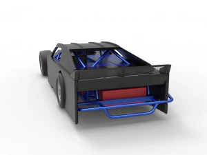 Asphalt Modified stock car Version 3 Scale 1 to 25 3D Print Model