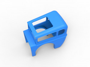 Shell of vintage front engine dragster Scale 1 to 25 3D 프린트 모델