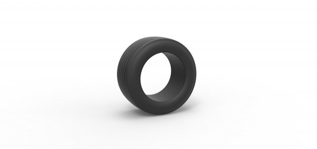 Tire of Asphalt Modified stock car V2 Scale 1 to 25 3D-Druckmodell .c4d .max .obj .3ds .fbx .stl .blend 