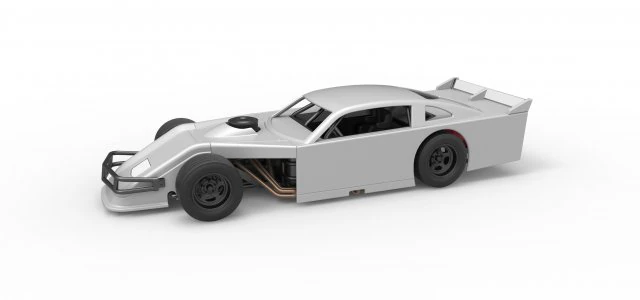 Asphalt Modified stock car Version 4 Scale 1 to 25 3D Print Model .c4d .max .obj .3ds .fbx .stl .blend