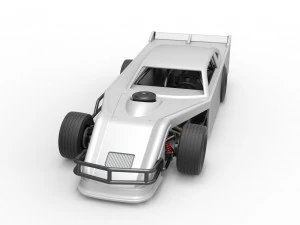 Asphalt Modified stock car Version 4 Scale 1 to 25 3D Print Model