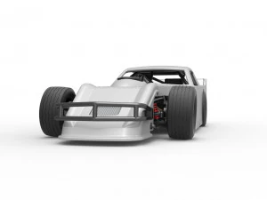 Asphalt Modified stock car Version 4 Scale 1 to 25 3D Print Model