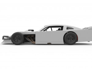Asphalt Modified stock car Version 4 Scale 1 to 25 3D Print Model