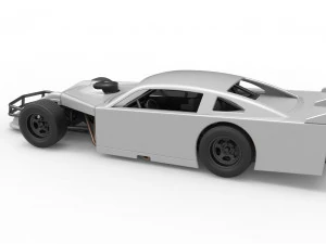 Asphalt Modified stock car Version 4 Scale 1 to 25 3D Print Model