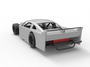 Asphalt Modified stock car Version 4 Scale 1 to 25 3D Print Model