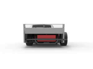 Asphalt Modified stock car Version 4 Scale 1 to 25 3D Print Model