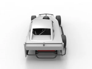 Asphalt Modified stock car Version 4 Scale 1 to 25 3D Print Model