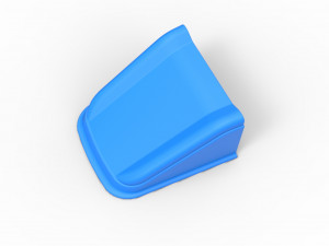 Nose for Asphalt Modified stock car Scale 1 to 25 3D प्रिंट मॉडल