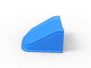 Nose for Asphalt Modified stock car Scale 1 to 25 3D प्रिंट मॉडल