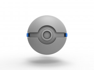 Pokeball wall mount Model Cetak 3D