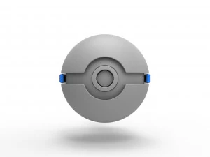 Pokeball wall mount 3D Print Model