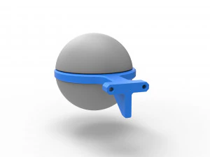 Pokeball wall mount 3D Print Model