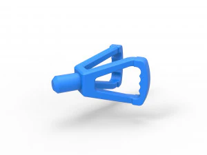 Volante Mariposa Escala 1 a 25 Modelo de impresión 3D