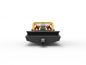 Quad Jet sprint boat Scale 1 to 25 3D Print Model