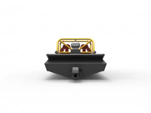 Quad Jet sprint boat Scale 1 to 25 3D Print Model