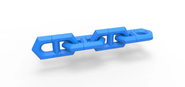 Cosplay Chain 17 3D Print Model .c4d .max .obj .3ds .fbx .stl .blend 