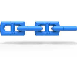 Cosplay Chain 18 3D Print Model