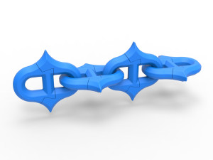 Cosplay Chain 22 Model Cetak 3D