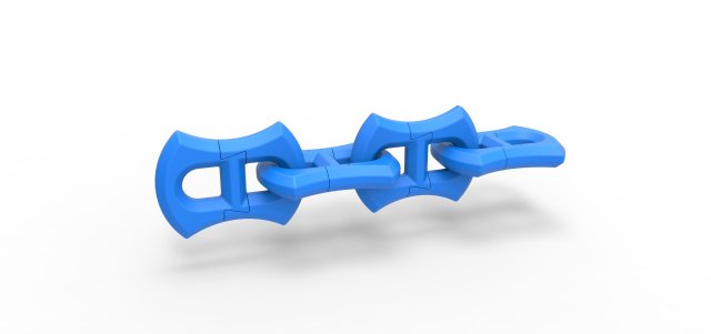 Cosplay Chain 23 3D 프린트 모델 .c4d .max .obj .3ds .fbx .stl .blend 