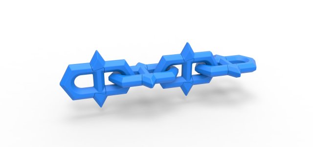 Cosplay Chain 24 3Dプリントモデル .c4d .max .obj .3ds .fbx .stl .blend 
