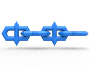 Cosplay Chain 24 3D Print Model