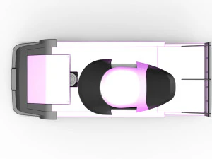 Asphalt Outlaw Super late model Scale 1 to 25 3D Print Model