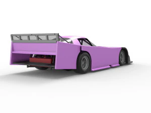 Asphalt Outlaw Super late model Scale 1 to 25 3D Print Model