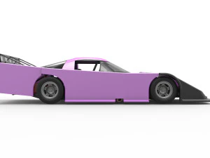 Asphalt Outlaw Super late model Scale 1 to 25 3D Print Model