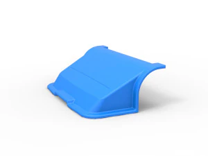 Nose for Asphalt Outlaw Super late model Scale 1 to 25 3D Print Model