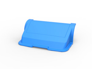 Nose for Asphalt Outlaw Super late model Scale 1 to 25 Modelo de Impressão 3D