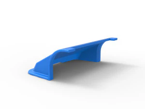 Nariz para Asphalt Outlaw Modelo super tardio Escala 1 a 25 Modelo de Impressão 3D