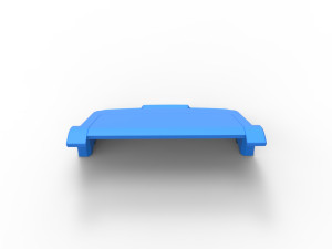 Nose for Asphalt Outlaw Super late model Scale 1 to 25 Modelo de Impressão 3D