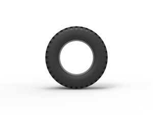 Offroad tire 130 Scale 1 to 25 3D 打印模型
