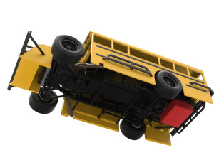 Outlaw Figure 8 Modified stock car as School bus Scale 1 to 25 3D-printmodel