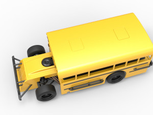 Outlaw Figure 8 Modified stock car as School bus Scale 1 to 25 3D-printmodel