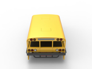 Outlaw Figure 8 Modified stock car as School bus Scale 1 to 25 3D-printmodel