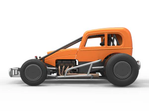 Super rod Scale 1 to 25 3D Print Model