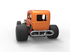 Super rod Scale 1 to 25 3D Print Model