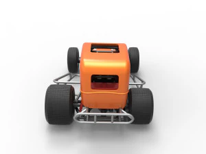 Super rod Scale 1 to 25 3D Print Model