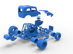 Super rod Scale 1 to 25 Modèles 3D en vedette