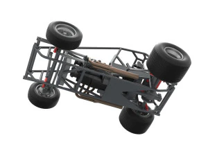 Super rod Base Scale 1 to 25 3D Print Model