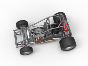Super rod Base Scale 1 to 25 3D Baskı Modeli