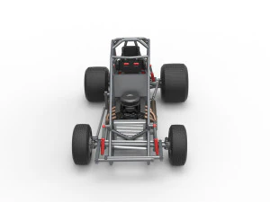 Super rod Base Scale 1 to 25 3D Print Model