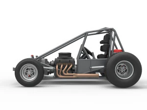 Super rod Base Scale 1 to 25 3D Print Model